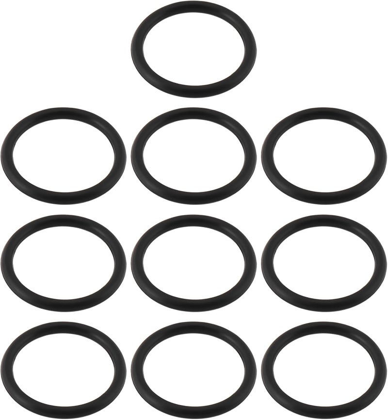 Briny River 10PCS in-Ear Earphone Seal Rings Compatible with Shure SE846 AONIC 5 – Replacement Black Gasket Only - Image 1